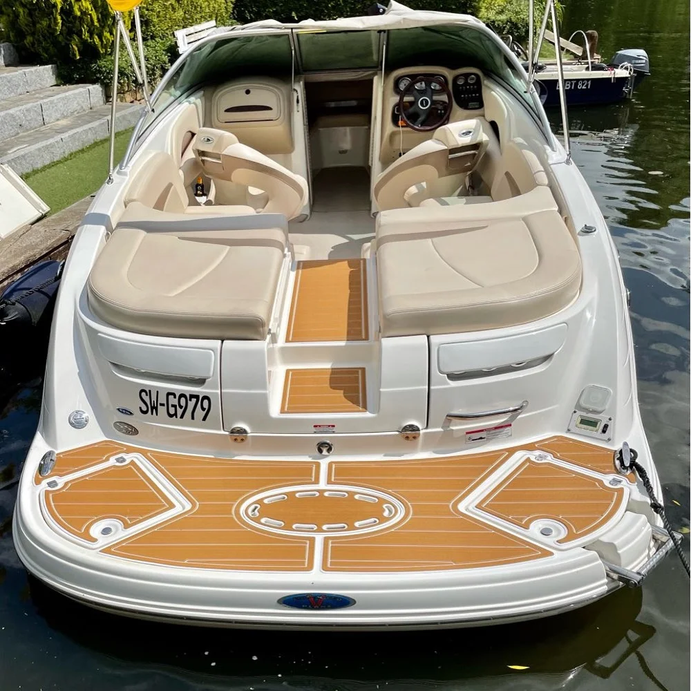 2019 Chaparral 246 SSI Платформа для плавания Кокпит Лодка EVA Пенопласт Из искусственного Тика Коврик для пола