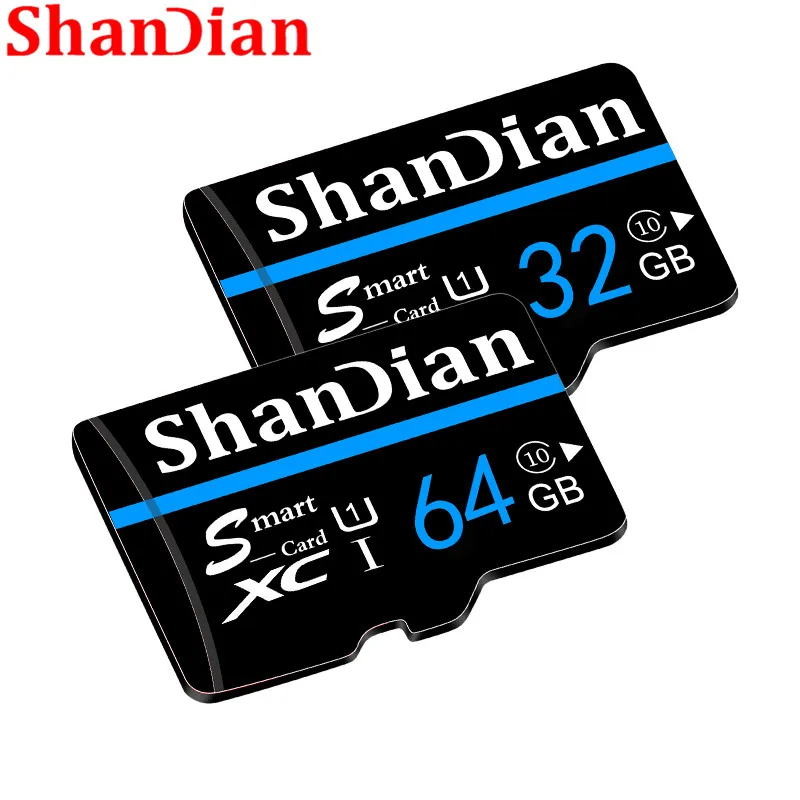 SHANDIAN 32GB Smast SD-карта 16GB Class 6 Smastsd TF-Карта Высокоскоростная 8GB 4GB Карта памяти для Телефонных Камер Оригинал Smastsd
