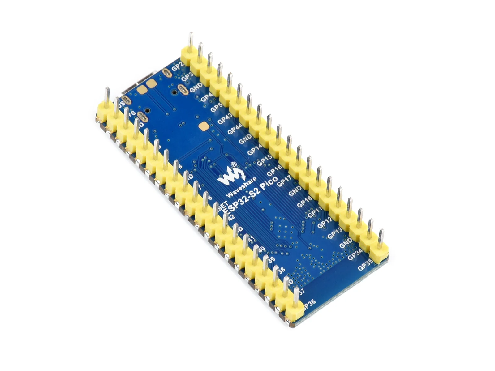 Плата разработки Waveshare ESP32-S2 MCU WiFi, 240 МГц, 2,4 ГГц WiFi, дополнительный ЖК-дисплей/пинхедер