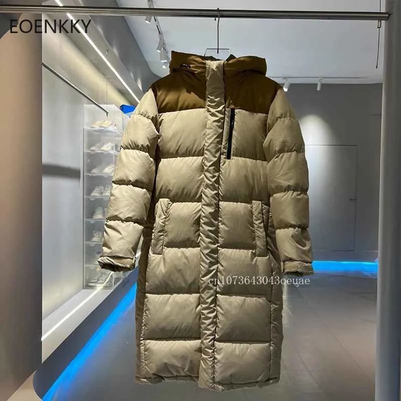 Теплое зимнее пальто для женщин, 90% пуховик TNT, Новая классическая длинная пуховая куртка для пар, мужская зимняя теплая пуховая куртка CENEYB