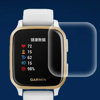 5шт Мягкая прозрачная защитная пленка из ТПУ Smartwatch LCD Guard для Garmin Venu SQ Music Sport Smart Watch, Полноэкранная защитная крышка