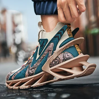 Обувь для мужских дизайнерских кроссовок 2022, Летние модные дышащие мужские кроссовки для бега, Спортивные тенисы для фитнеса, Роскошная обувь
