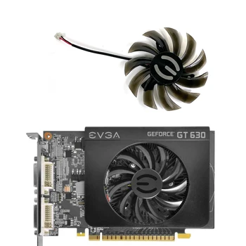 Новый вентилятор графического процессора PLD08010S12HH GT 630 Для EVGA GT620 GT630 Graphics Fan Шаг вентилятора 4,0 Диаметр 7,5 см