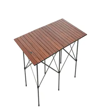 Походный стол, коричневый
