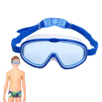 Очки для плавания для малышей, Универсальные очки для плавания с защитой от ультрафиолета, Противотуманные очки для плавания, аксессуары для мальчиков и