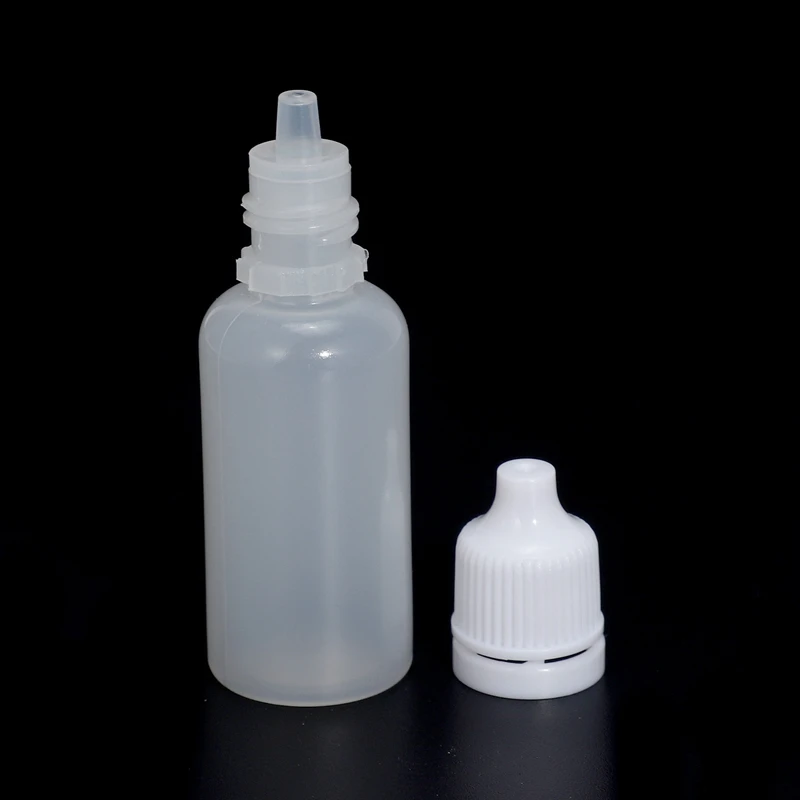 200ШТ 15 мл Пустые пластиковые Бутылки-капельницы для Сжимаемой жидкости для глаз, Бутылки для пипетки Многоразового использования