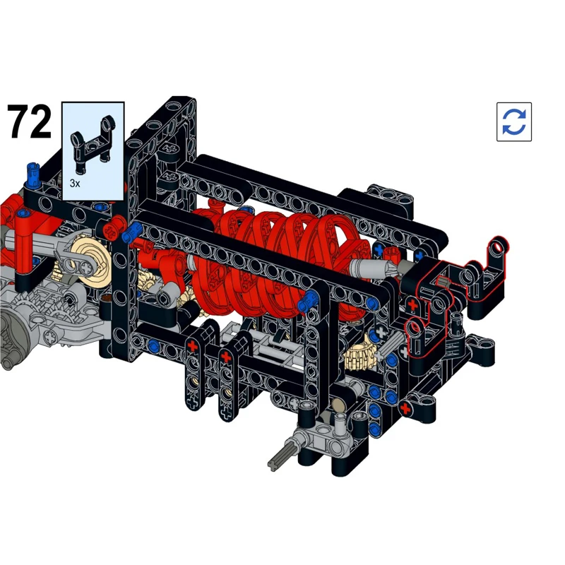 2022 Новая технология 1155 шт. Модель строительного блока для зерноуборочного комбайна MOC DIY Сборка Строительный блок Игрушка В Подарок
