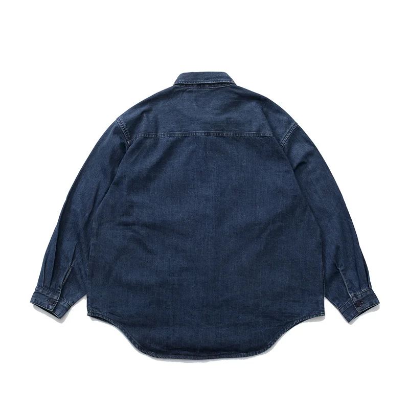 2023 Джинсовая куртка WTAPS, моющаяся свободная рабочая одежда с несколькими карманами, винтажная WY743