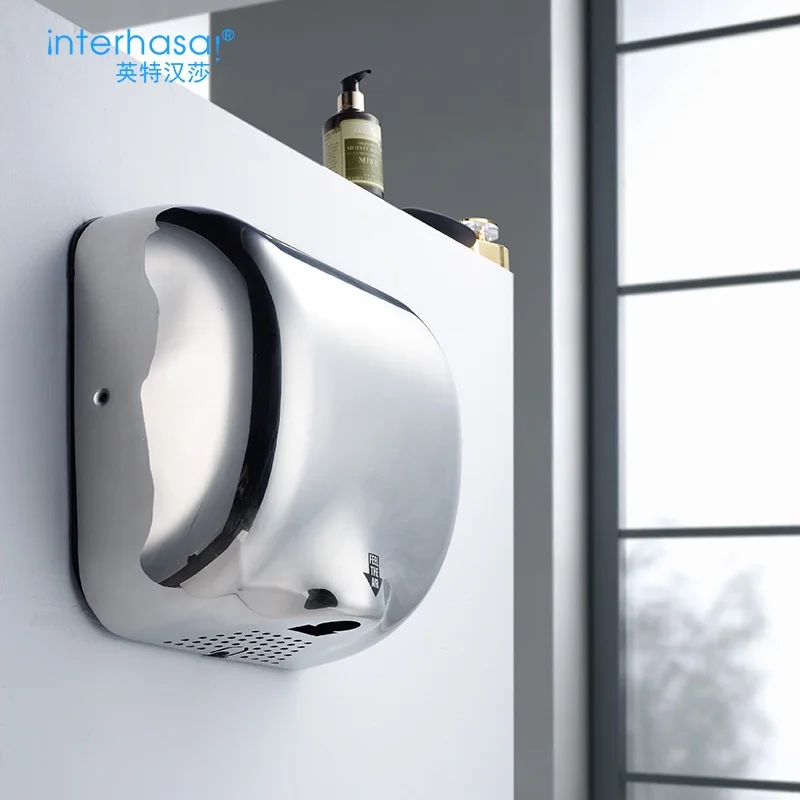 interhasa! Автоматические сушилки для рук с HEPA High Speed Wind 304ss, электрическая сушилка для рук для ванной комнаты, коммерческая