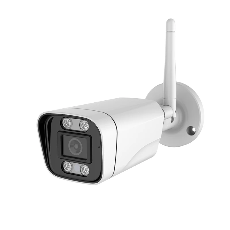 Двухстороннее Аудио Wifi 8MP 4K IP-камера Наружная H.265 Bullet CCTV Array Ночного Видения IR POE Камера Видеонаблюдения Camhi