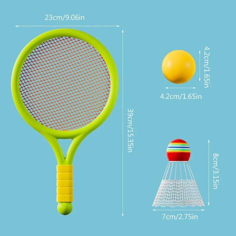 Детские Воланы для Бадминтона, Теннисные ракетки, набор для занятий спортом на открытом воздухе и в помещении