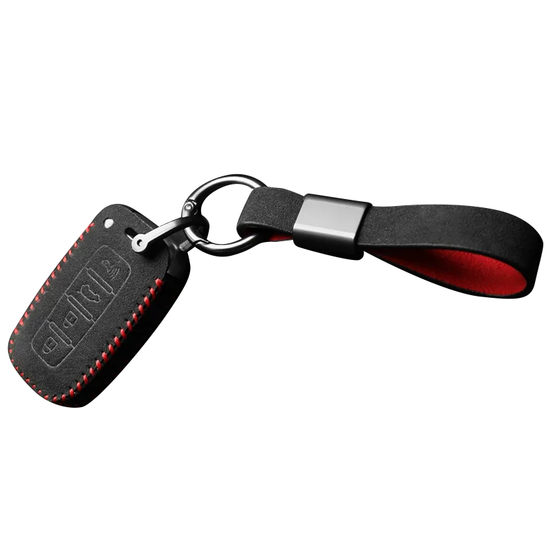 для Kia Rio Soul Borrego Sorento Optima Алькантара замша специальный защитный чехол для ключей автомобильный брелок
