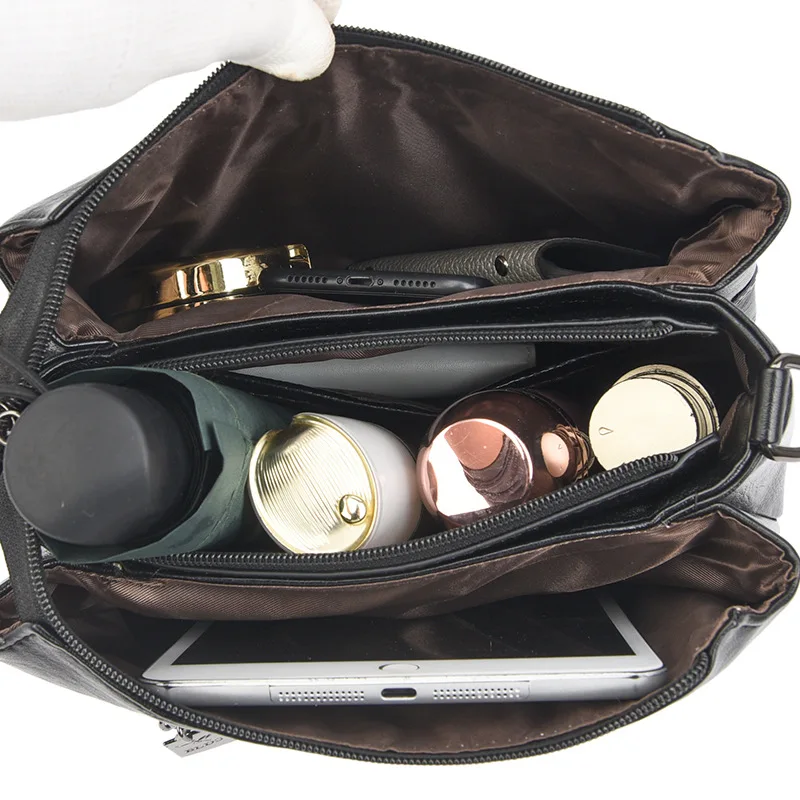 Женская сумка для переноски и кошельки, роскошные дизайнерские сумки-мессенджеры через плечо с 2 плечевыми ремнями, высококачественный кожаный мешок