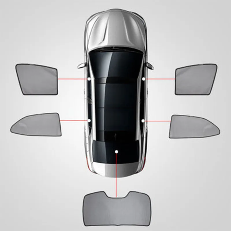 Магнитный автомобильный солнцезащитный козырек с защитой от ультрафиолета на боковое окно Для Toyota Camry 2018 2019 2020 2021 Аксессуары для интерьера