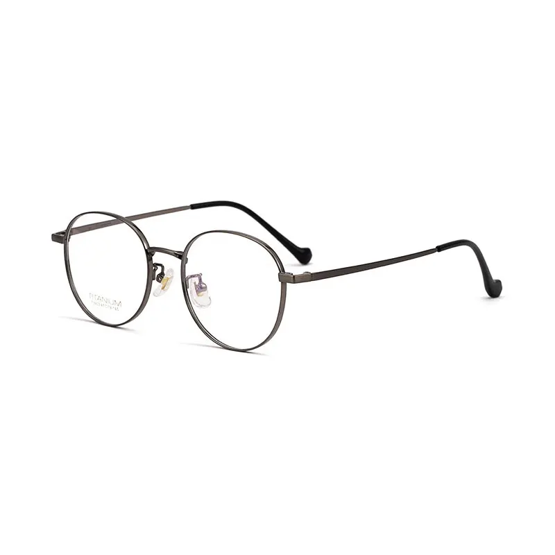 Новое поступление, очки в титановой оправе с полной оправой для мужчин и женщин, ультралегкая оправа для очков от близорукости в стиле ретро