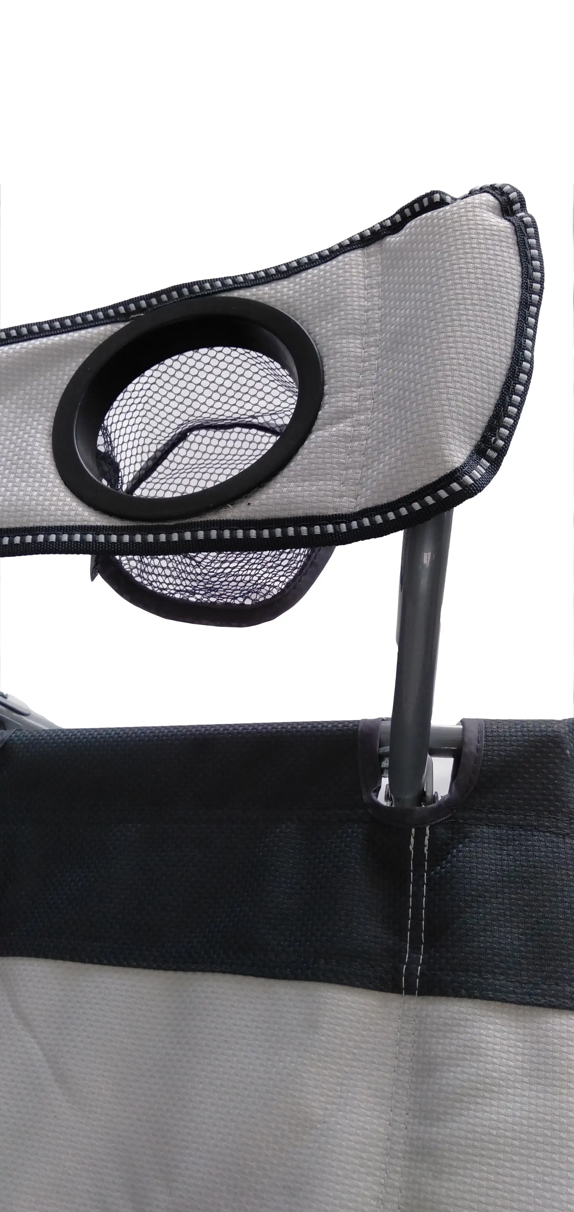Сетчатое кресло-качалка DZQ Tension 2 в 1, серое и черное, съемные качалки, для взрослых