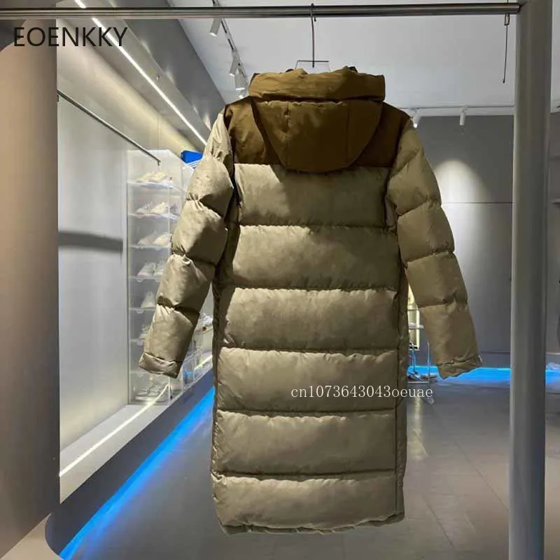 Теплое зимнее пальто для женщин, 90% пуховик TNT, Новая классическая длинная пуховая куртка для пар, мужская зимняя теплая пуховая куртка CENEYB