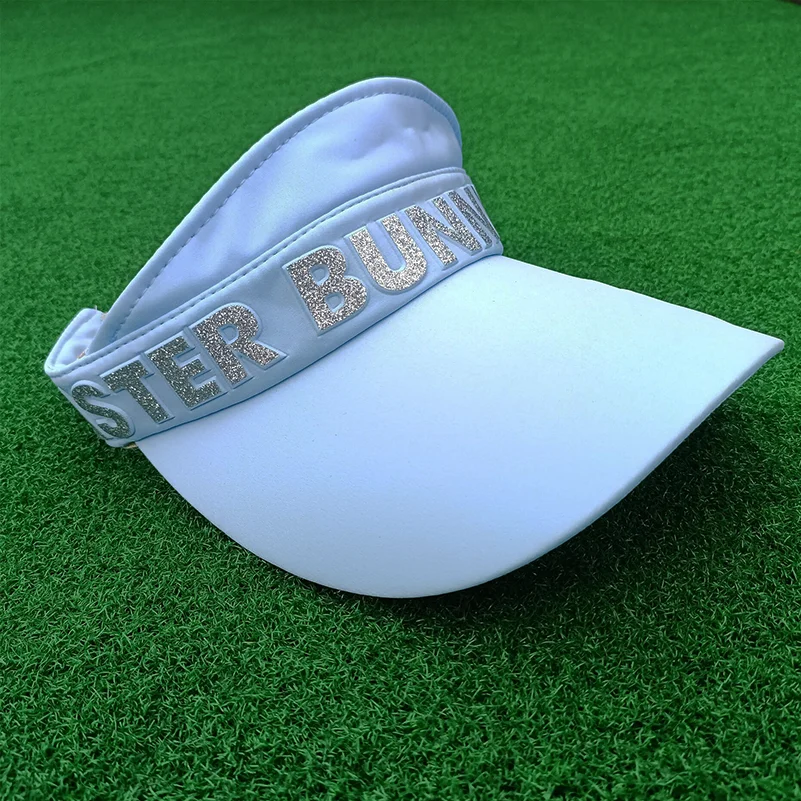 Шляпа для гольфа, Весна 2023, Новая Кепка для гольфа с блестками, Солнцезащитная кепка с длинными полями, Кепка для Гольфа, Женская кепка для гольфа
