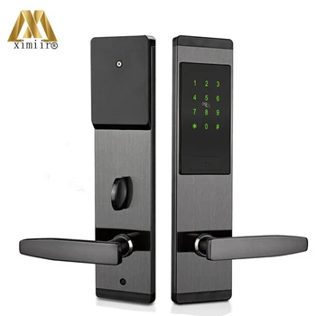 Электрический Дверной замок с цифровым сенсорным экраном, Кодовая клавиатура, Домашний Дверной замок безопасности с MF-картой, Умный контроль доступа к двери XM-2022