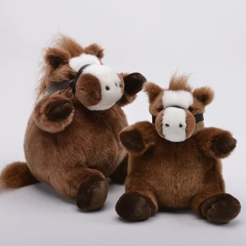 35 см Сидячая лошадка Плюшевая игрушка Huggy Wuggy Baby Kawaii Рождественский подарок
