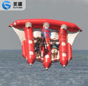 Надувная лодка-банан, надувные водные виды спорта, Надувное оборудование для серфинга в аквапарке