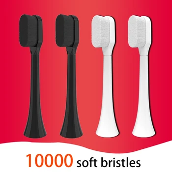 10000 Щетинок Для Щеточных головок Soocas X3 Детская Сменная Электрическая Зубная щетка Для Xiaomi Mijia SOOCAS X5 Головки Для Детей