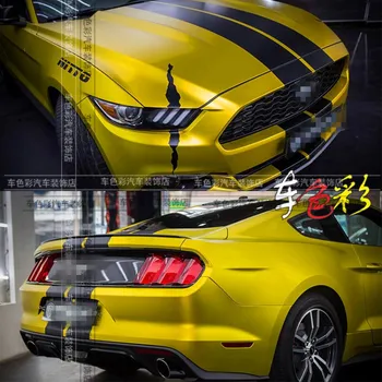 Автомобильные наклейки для Ford Mustang GT body exterior decoration персонализированные спортивные модные наклейки на заказ