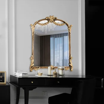 Скандинавские Винтажные Декоративные зеркала Роскошный Дизайн Большие Декоративные зеркала для ванной комнаты в полный рост Woondecoratie Home Decor WZ50DM