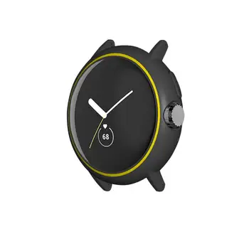 Бампер с полой рамкой для Google Pixel Watch, Аксессуары для часов, Защита от царапин при падении, Легкий защитный чехол для часов, защитный чехол
