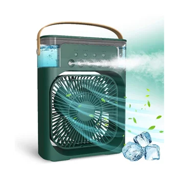 Настольный Электрический вентилятор-кулер Водяного Охлаждения Распылительный Вентилятор USB-Увлажнитель Мини-Увлажнитель воздуха