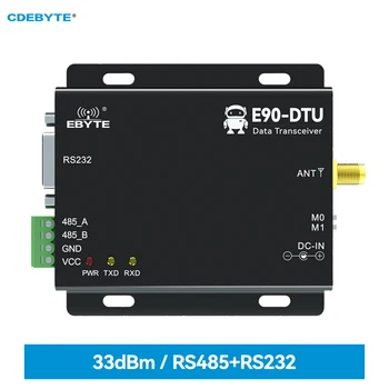 LoRa Промышленное беспроводное цифровое радио RS485 RS232 CDEBYTE E90-DTU (433L33)-V8 Modbus TCP-RTU 12 км Беспроводной модем с защитой от помех