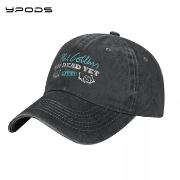 Бейсболка Phil Collins Хлопковая кепка Мужская женская дизайнерская кепка Trucker Snapback Dad Hats кепка