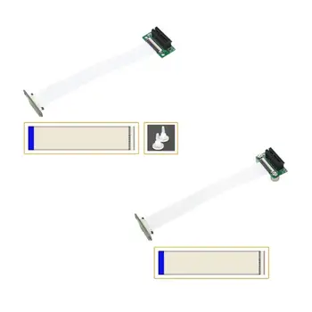 Плата PCI Удлинитель PCI X1 Подставка для ног Расширьте свой слот PCIE X1 с помощью этой надежной платы адаптера Простая установка Прямая поставка