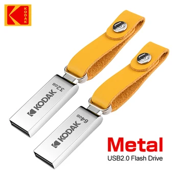 5шт KODAK K122 Металлический USB флэш-накопитель 64 ГБ 32 ГБ 16 ГБ Memory stick ручка-накопитель USB2.0 флешка Высокого качества U Диск memoria usb