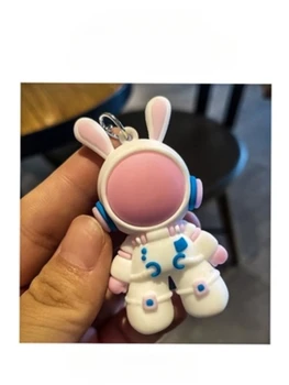 Новая кукла Space Rabbit Женская изысканная школьная сумка Подвесное украшение Милый брелок для автомобиля INS