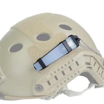 Тактический Сигнальный фонарь, лампа для шлема, Безопасная мигалка для Велосипедного шлема, Сигнальная лампа для охоты, Военные Многофункциональные Сигнальные огни