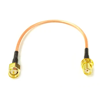 Новый модемный удлинительный кабель SMA штекер к гнездовому разъему RG316, косичка 15 см, 6 