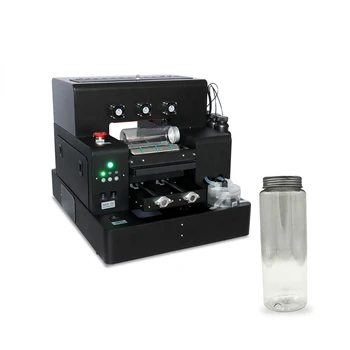 Горячая продажа Обновление Автоматического УФ-принтера формата А4 для печати бутылок, чехлов для телефонов, печатной машины для УФ-принтера Epson L805 формата А4
