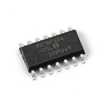 PIC16F684-I/SL PIC16F684 SOIC-14 8-битный однокристальный микроконтроллерный микрокомпьютер