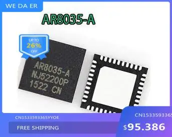 Бесплатная доставка AR8035-AL1A AR8035-A AR8035AL1A AR8035 QFN40