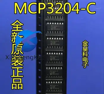 2шт оригинальная новая микросхема A/D преобразования MCP3204 MCP3204-CI/SL SOIC-14_ 150mil