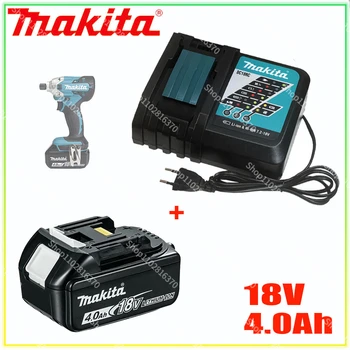 Makita Оригинальное Зарядное устройство для литий-ионного аккумулятора 14,4 В/18 В 4,0Ач DC18RF BL1840 BL1830 BL1430BL1440 DC18RC С USB-портом