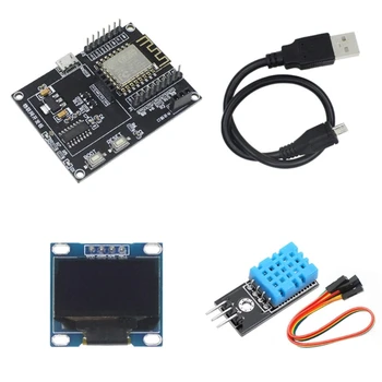 ESP8266 IoT Development Board + DHT11 Температура и влажность + 0,96 oled-дисплей SDK Программирование WiFi Модуля Маленькая плата
