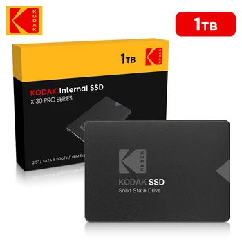 KODAK SSD X130 PRO hdd 2,5 SATA3 ssd 128 Г 256 Г 512 Г 1 ТБ Внутренний твердотельный жесткий диск Для ноутбука жесткий диск Для Рабочего стола 550 МБ/С.