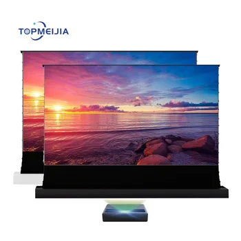 ALR T-prism 120-дюймовые напольные проекционные экраны с электроприводом для xiaomi mijia LG JMGO UST 4K cinema UST лазерный проектор экран