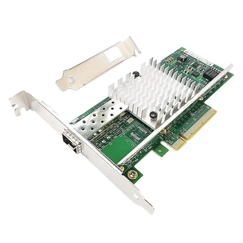 Сетевой модуль PCI-E 10 Гбит/с Ethernet-карта с низкопрофильным кронштейном Компьютерный аксессуар