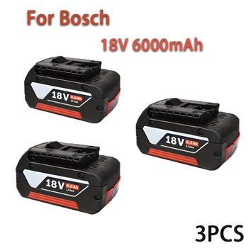 100% оригинальный литий-ионный аккумулятор 18v 6.0/10ah для Bosch 18v 8.0 a Резервный аккумулятор Портативная замена Bat60