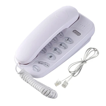 E9LB KXT-580 Настенный телефон, Стационарный телефон, настенные телефоны с подсветкой повторного набора для домашнего офиса