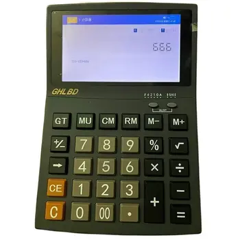 Кнопка управления Многофункциональным научным калькулятором Wi-Fi с 5,5-дюймовым IPS сенсорным экраном, Встроенная литиевая батарея емкостью 2700 мАч, ОС Android