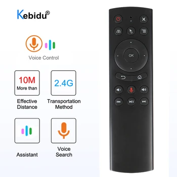 Kebidu G20S Aero Воздушная Мышь Гироскоп Google Голосовой Поиск Умный Пульт Дистанционного Управления TV ИК Обучающий Контроллер для Проектора Smart TV Box